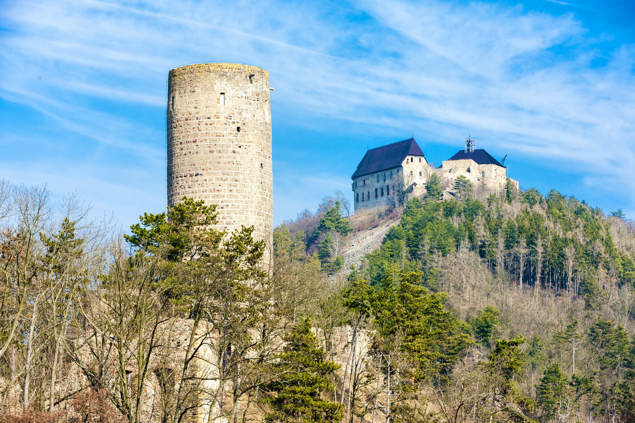 Tocnik and Zebrak Castle