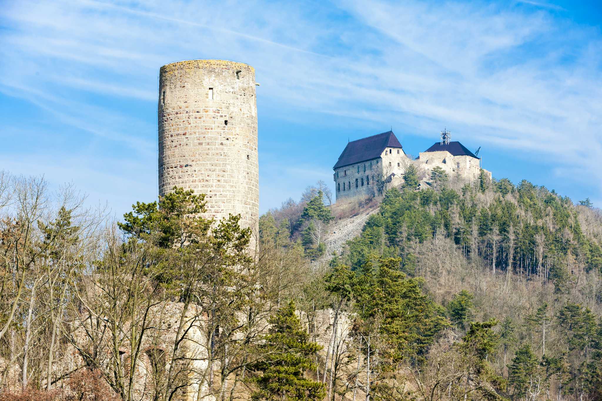 Tocnik and Zebrak Castle