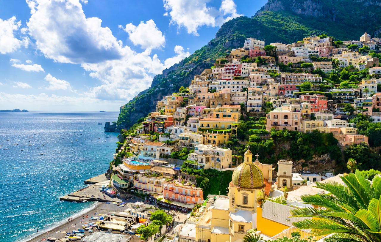 Sorrento to Positano from Private Car Transfer in 1 Hour