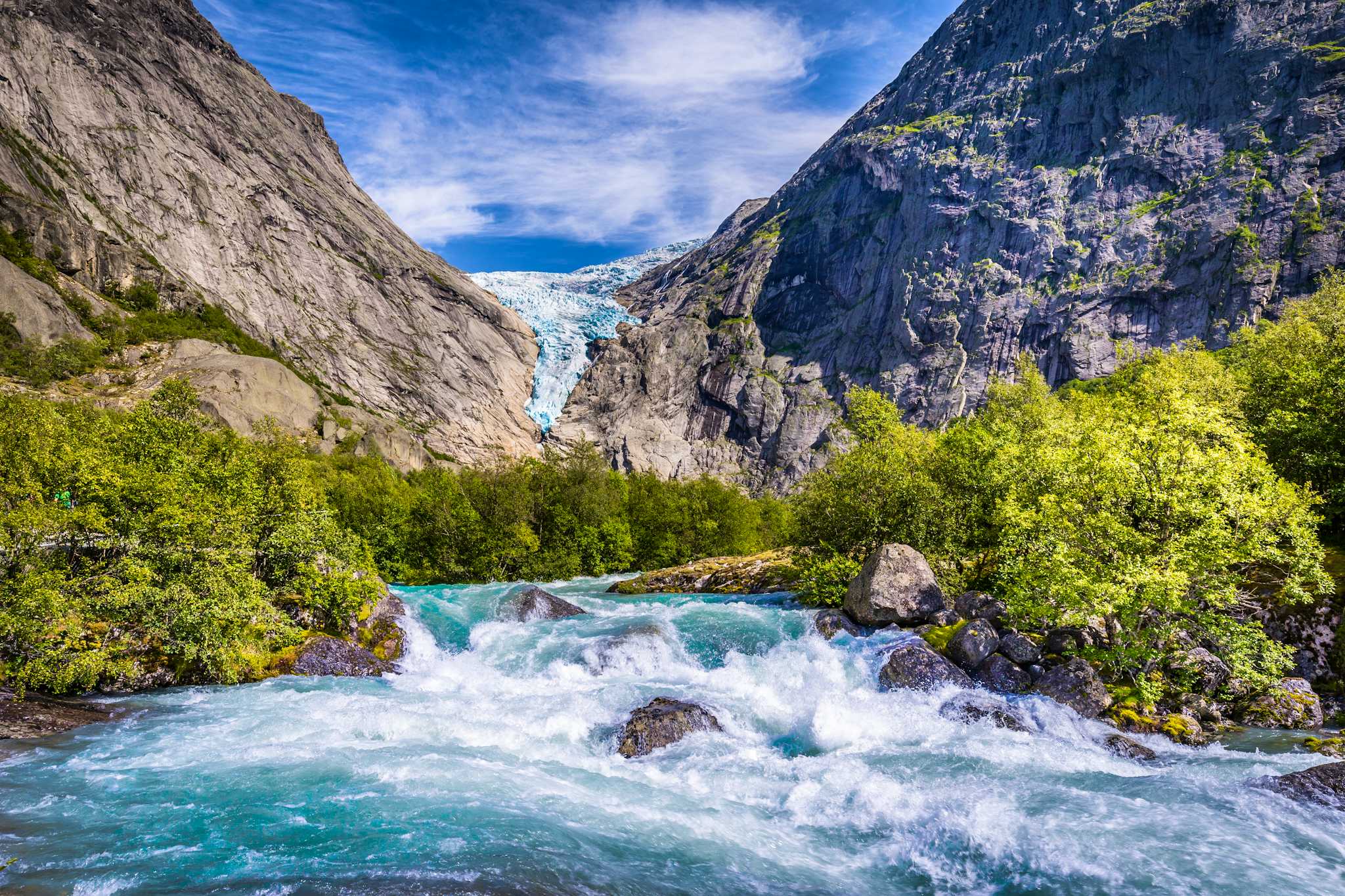 Briksdal Glacier