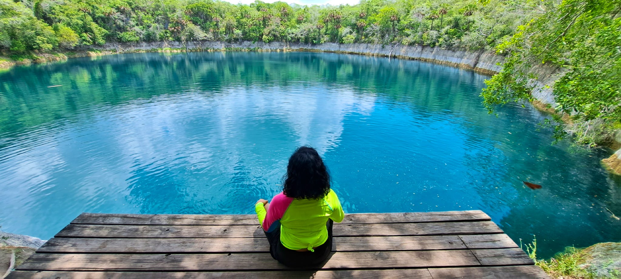 Cenotes El Zacatón y Poza Verde