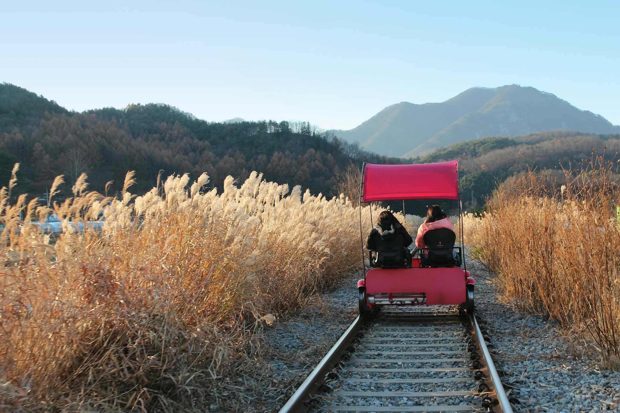 Parc ferroviaire de la rivière Nakdong de Gimhae