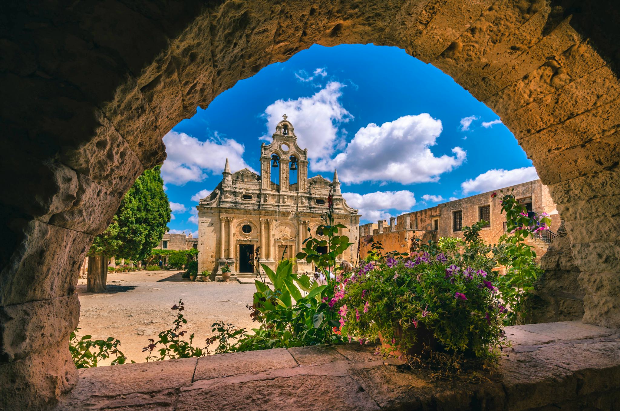 Heraklion to Rethymno and Arkadi Monastery: Private day trip