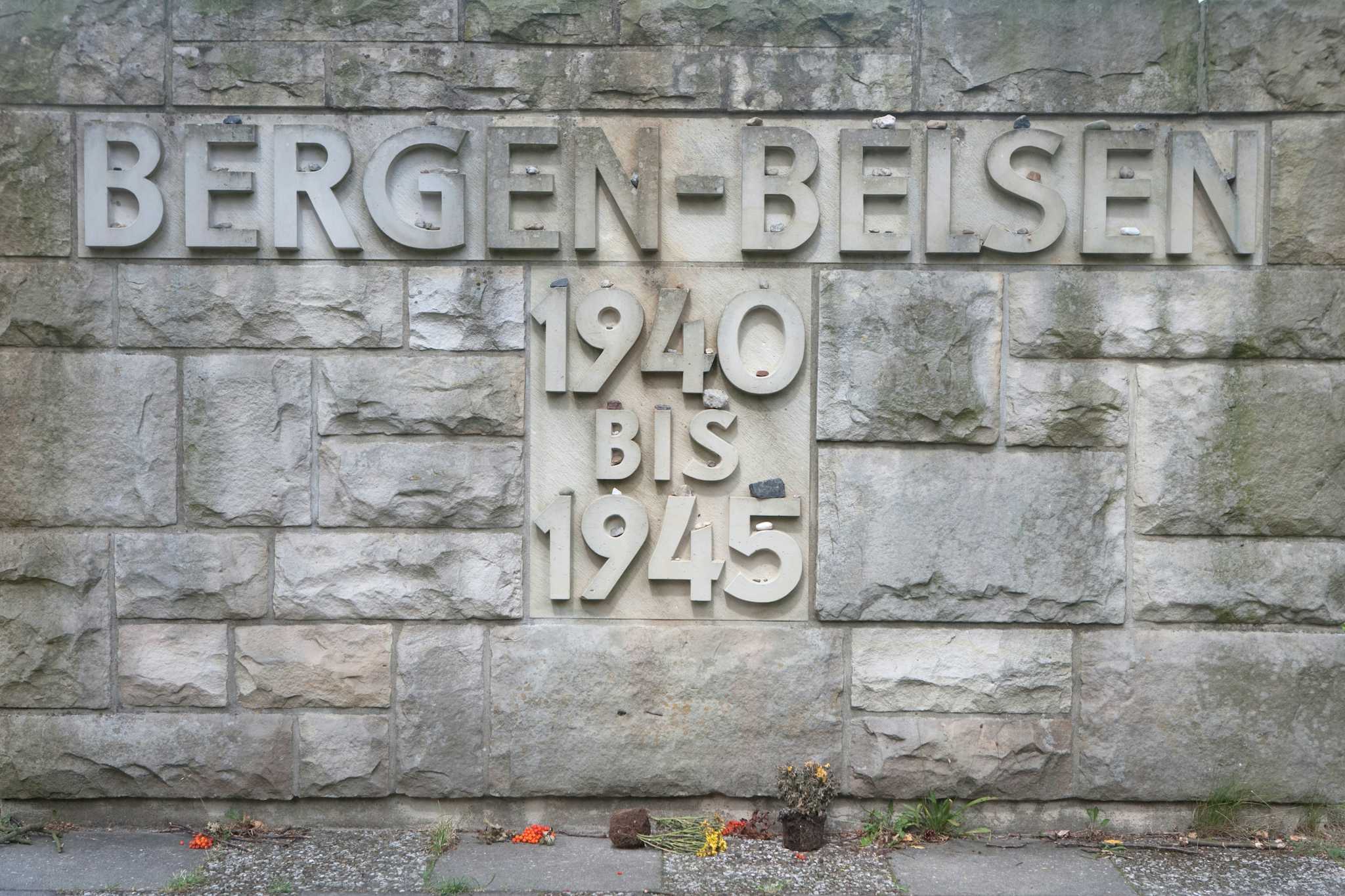 WWII Bergen-Belsen memorial