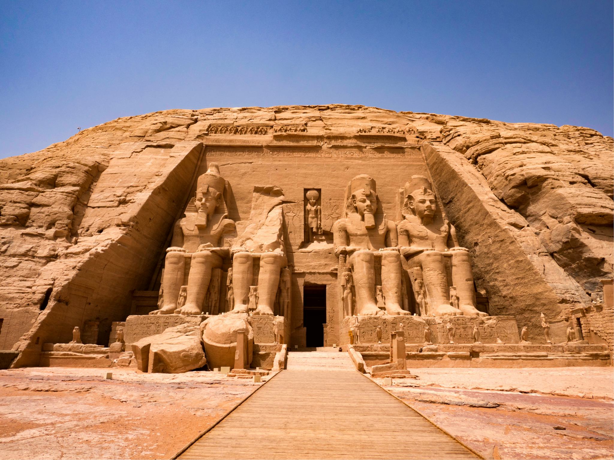 Aswan to Abu Simbel Village and Gharb Soheil: Day trip