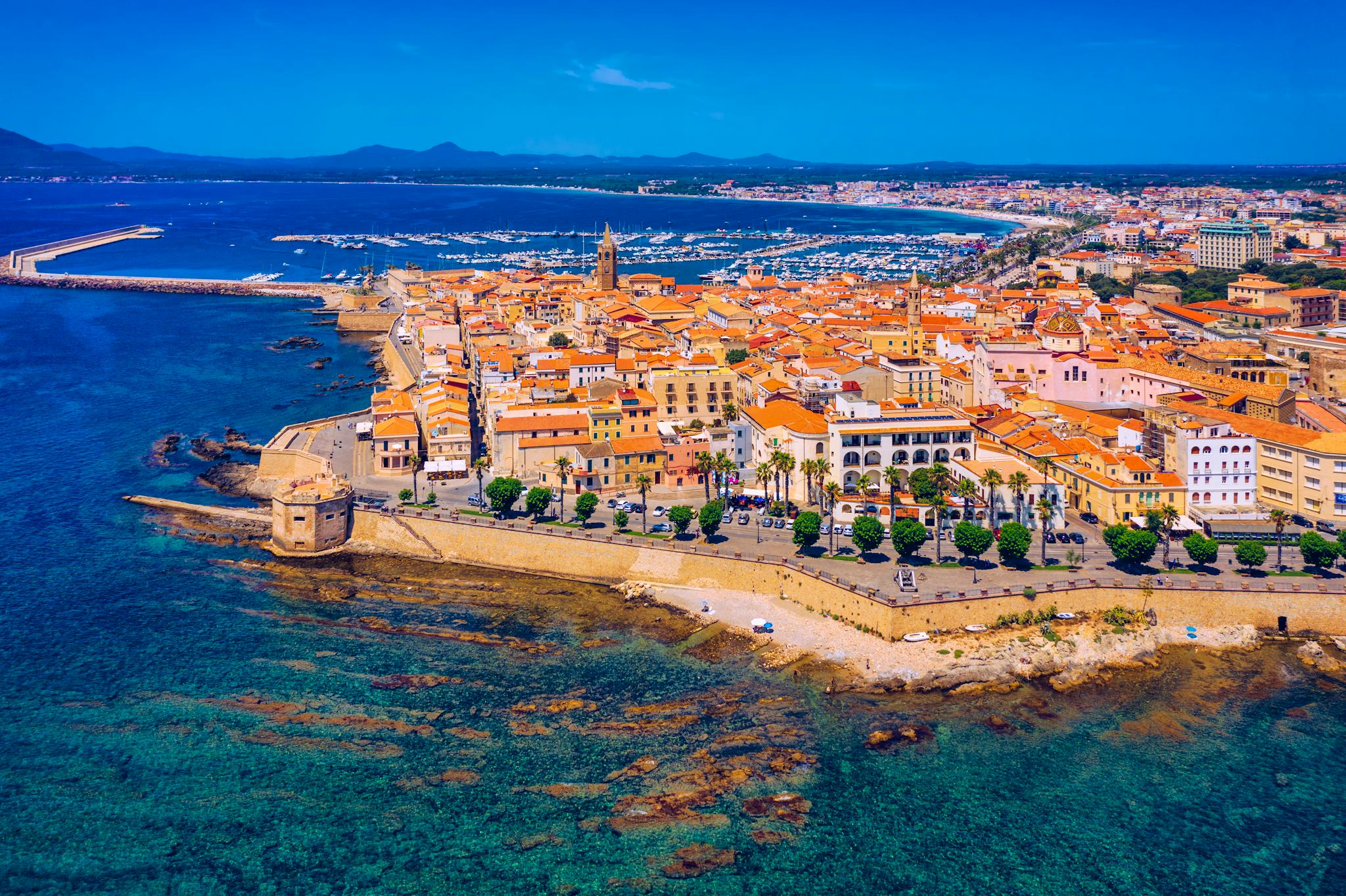 Olbia to Alghero: Private day trip