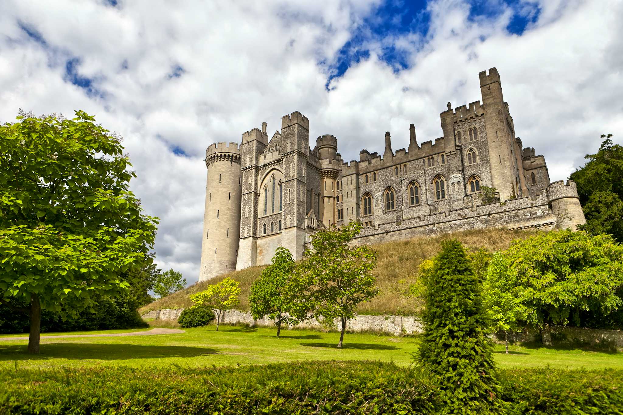 Schloss und Gärten von Arundel