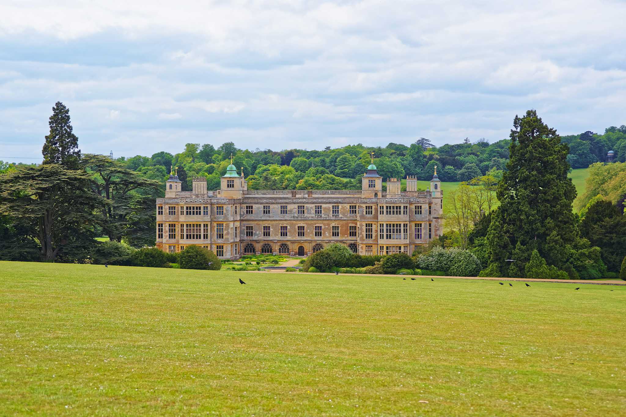 Audley End House und Gärten