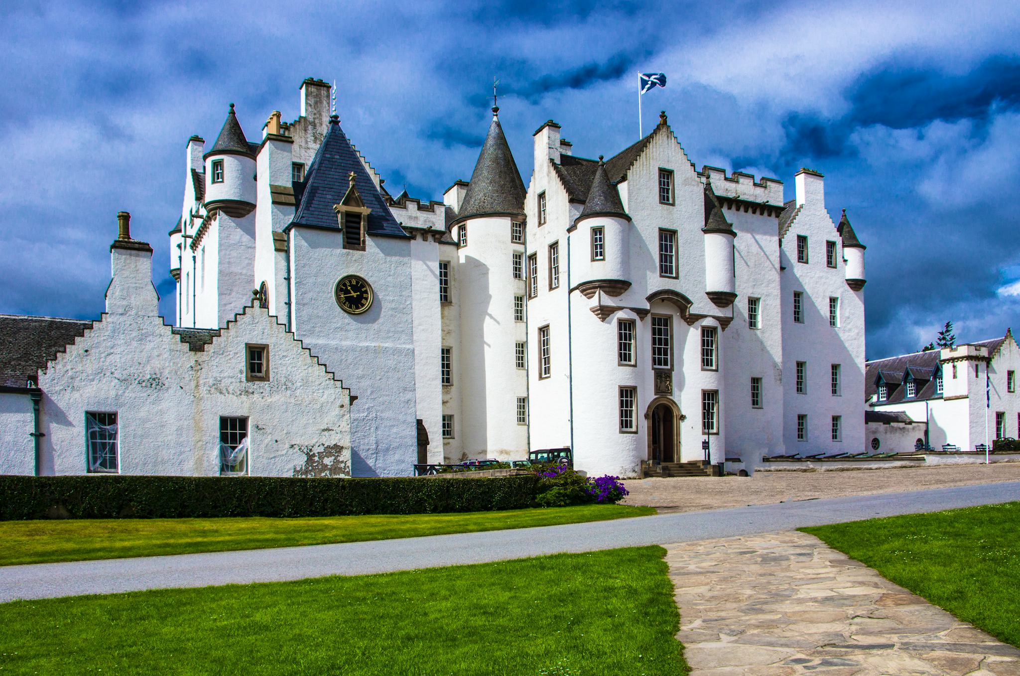 Blair Castle and Hercules Gardens