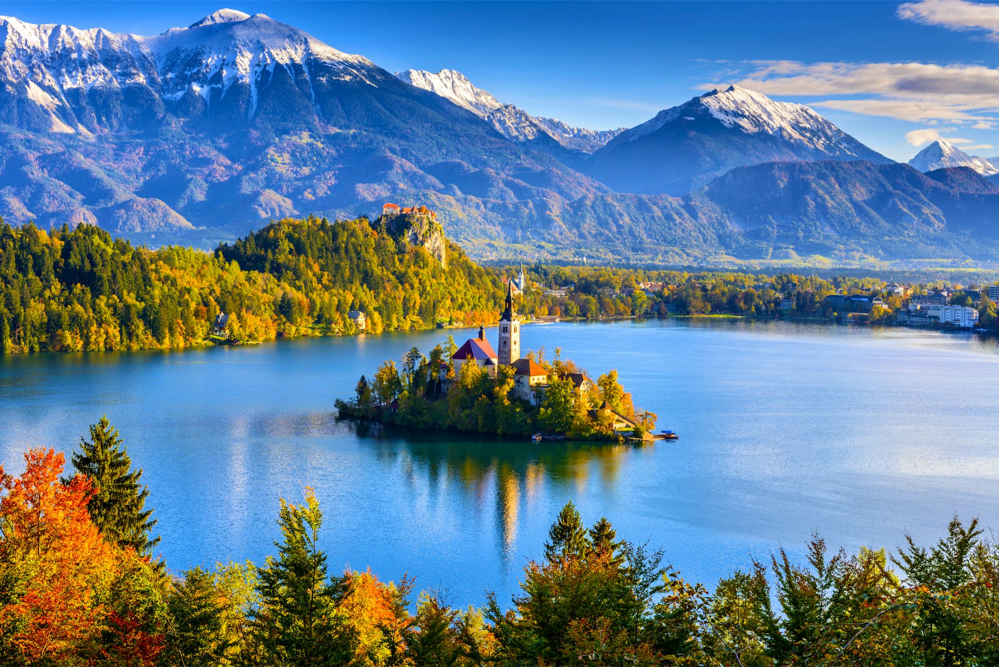 Ljubljana to Bled and Vintgar Gorge: Private day trip