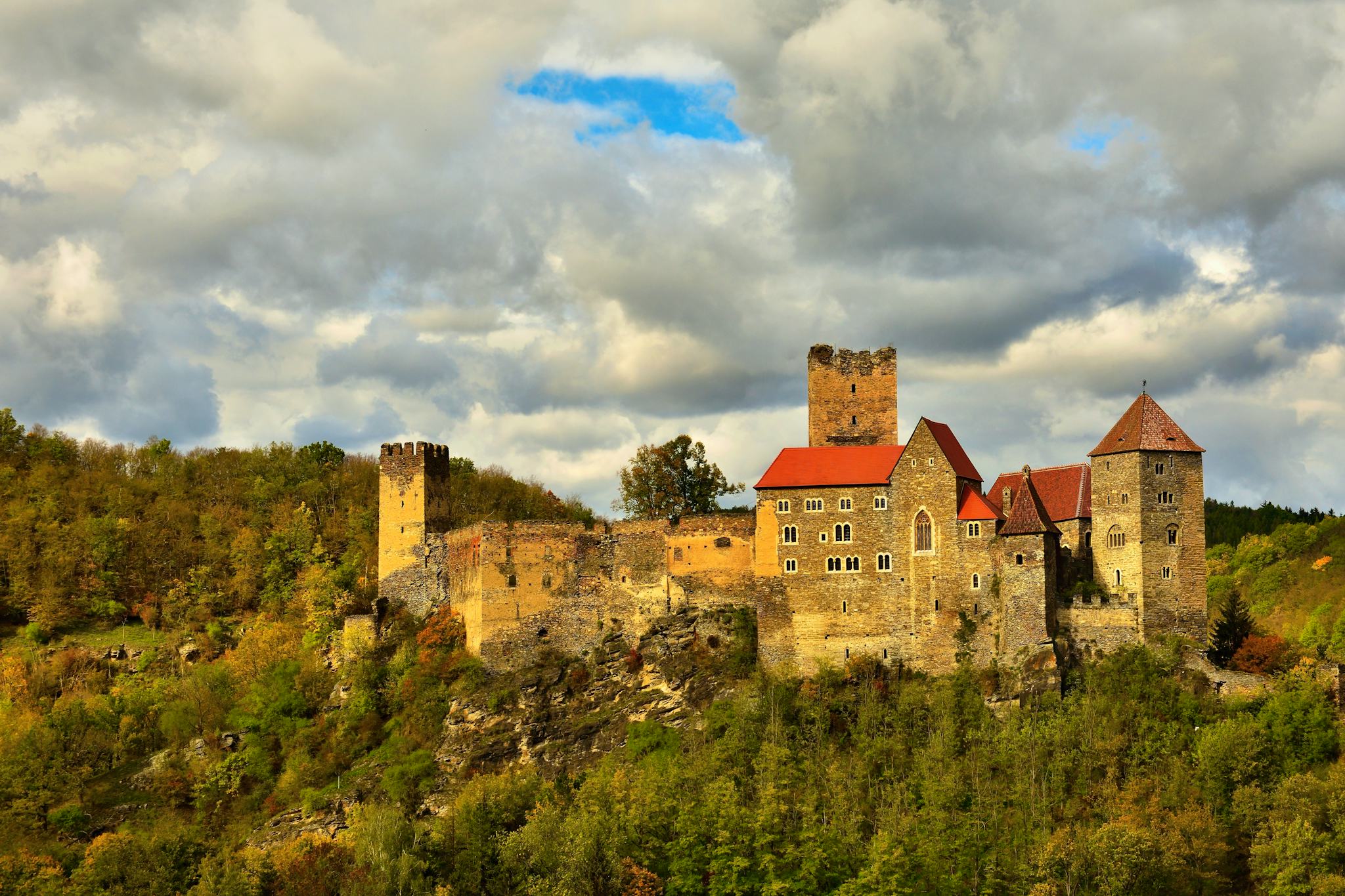 Castle Hardegg in national park