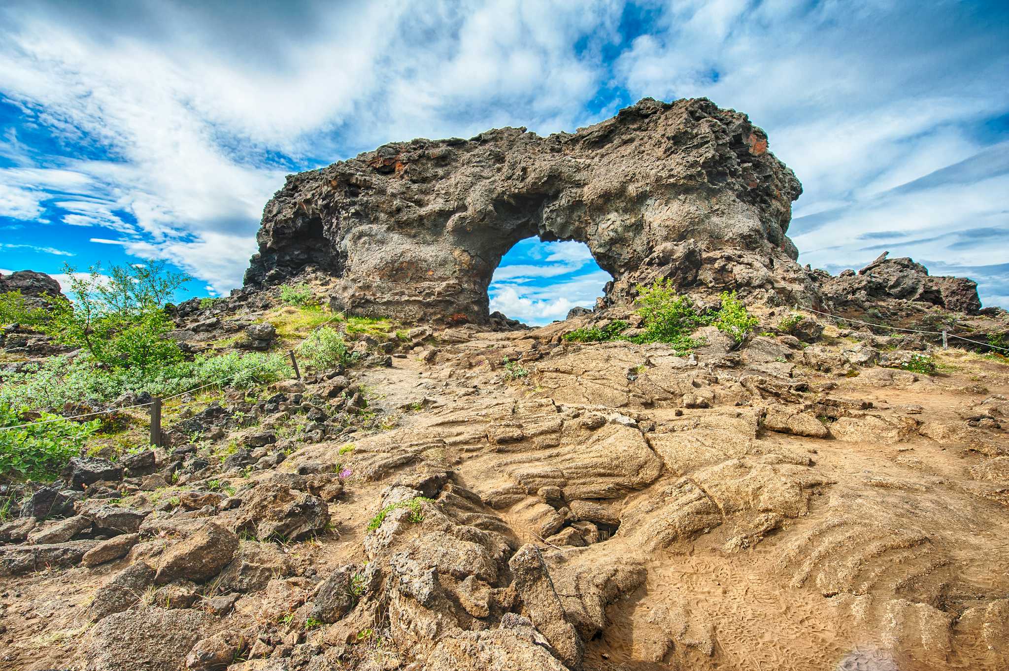 Dimmuborgir Lava Formations