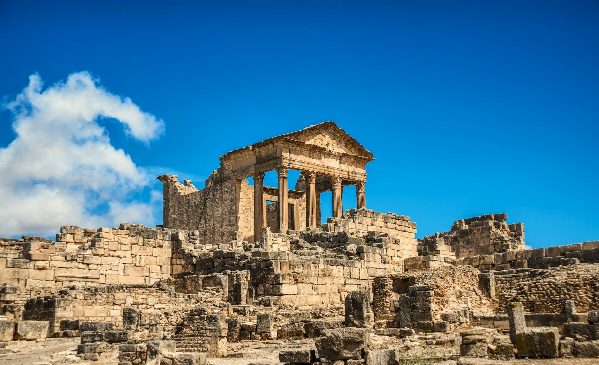 Tunis to Dougga: Private day trip