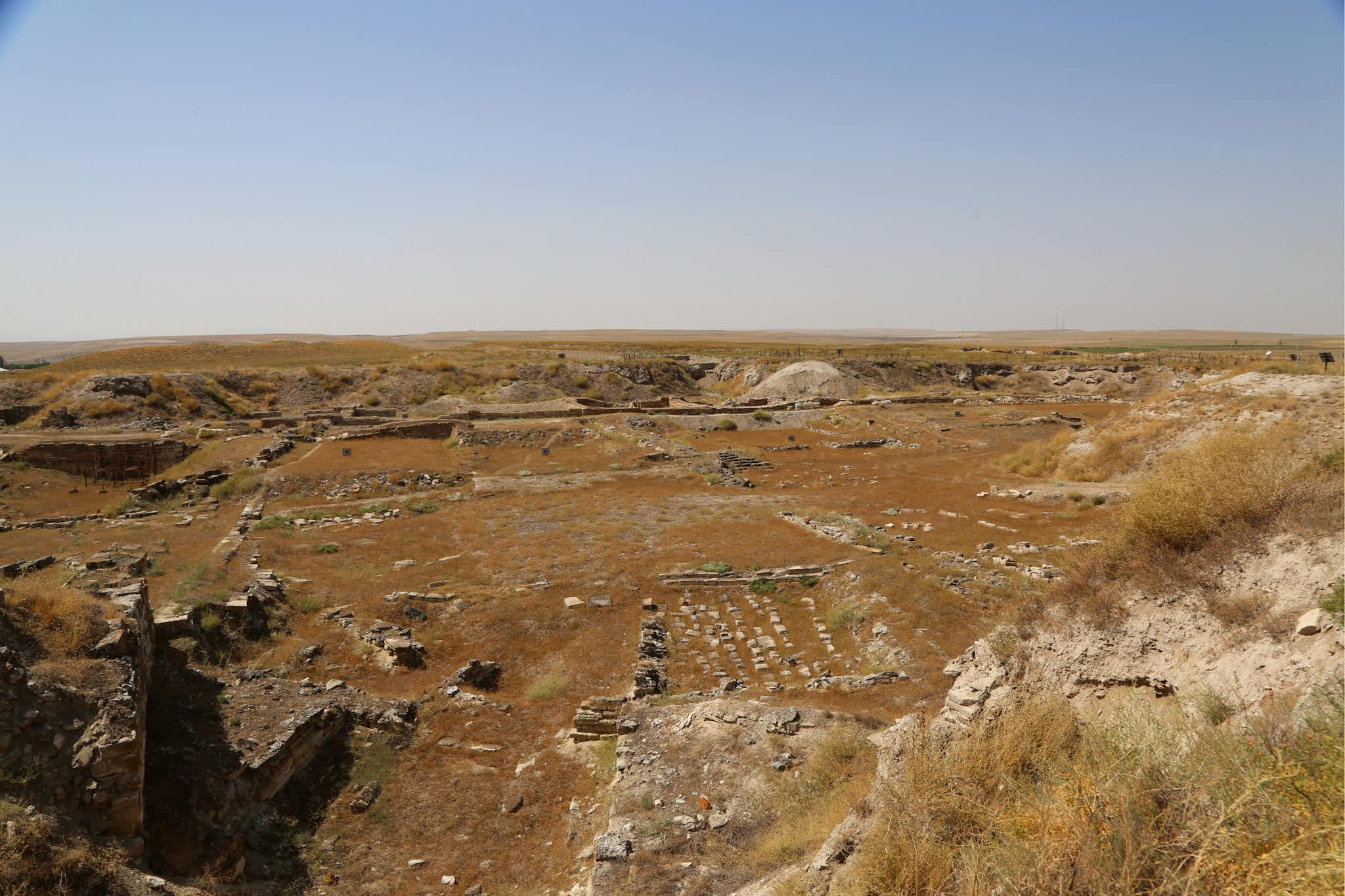 Antike Stadt Gordium und Grab des König Midas