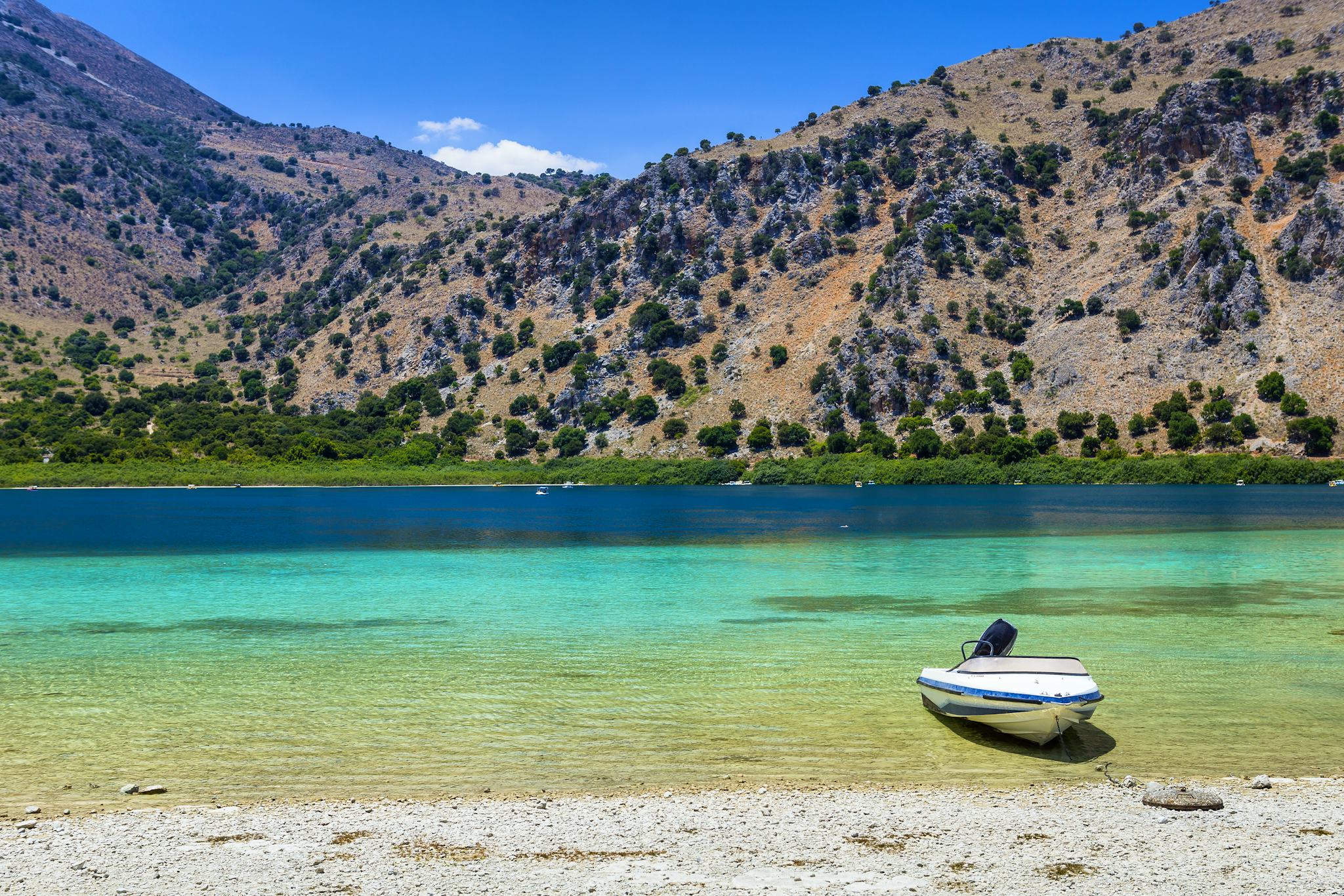 Heraklion to Chania and Lake Kournas: Private day trip