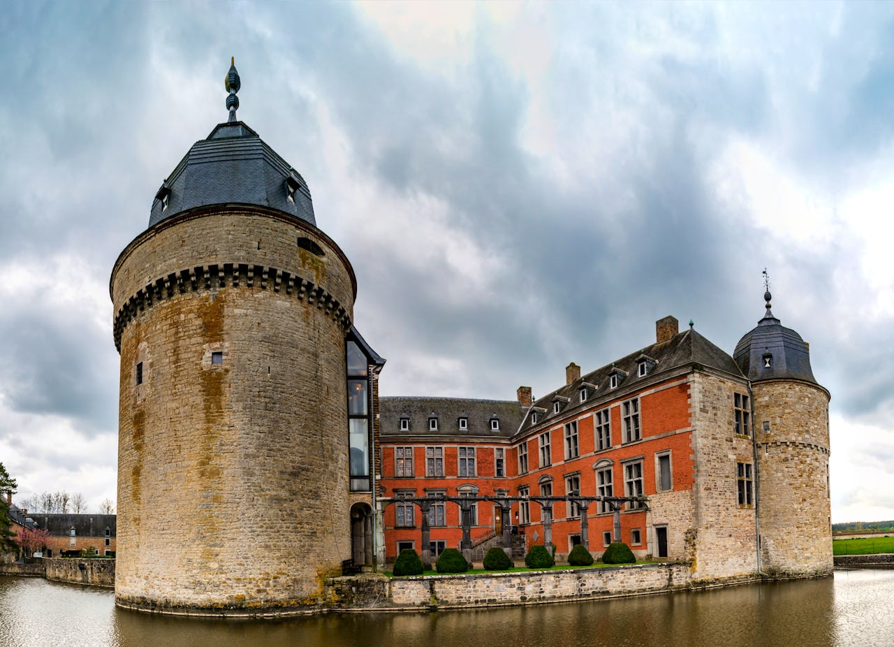 Explore Le Chateau de Lavaux Sainte-Anne in Belgium with Optional  Sightseeing with a Daytrip Car Trip