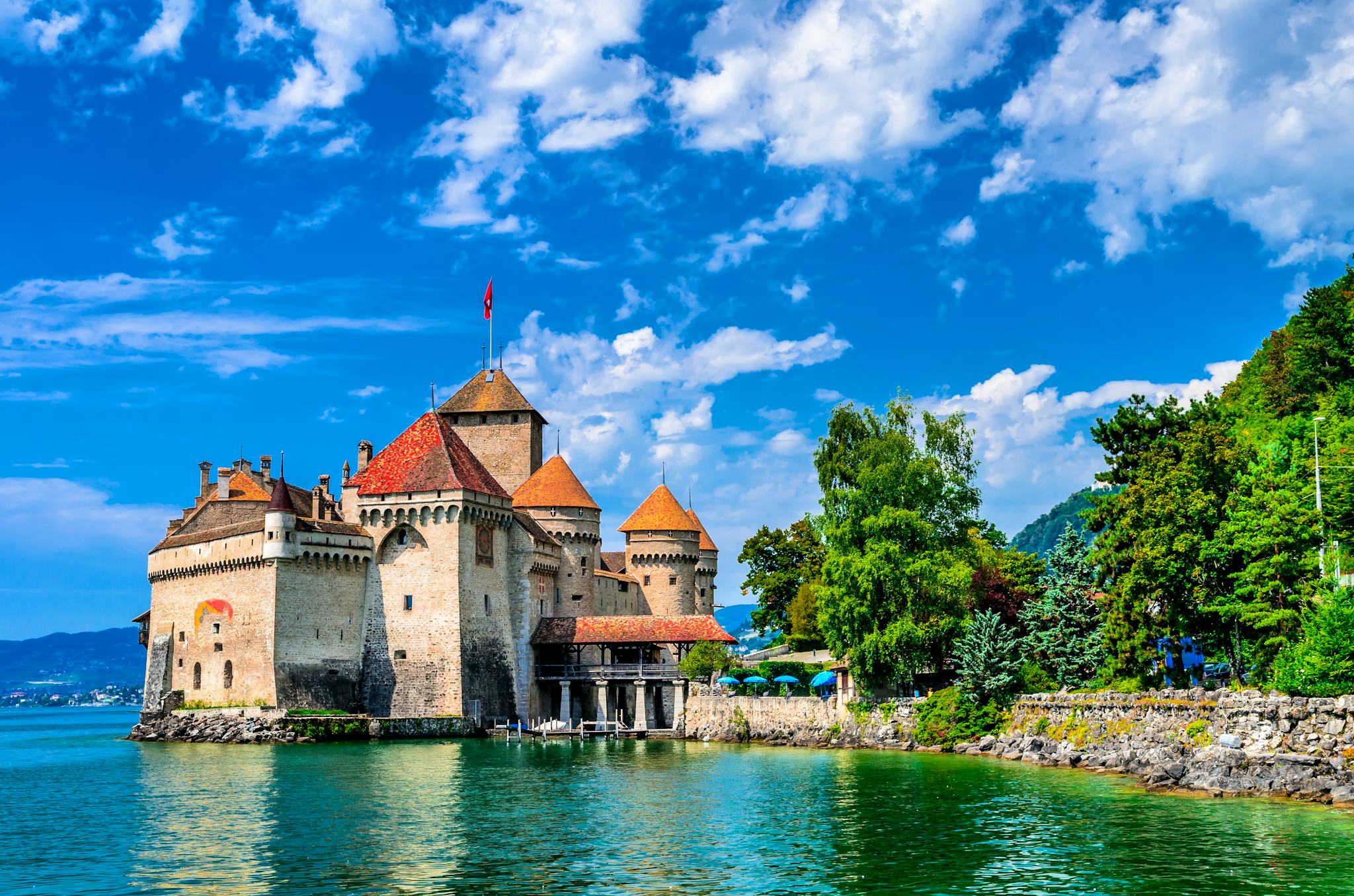 Geneva to Chillon Castle and Montreux: Private day trip