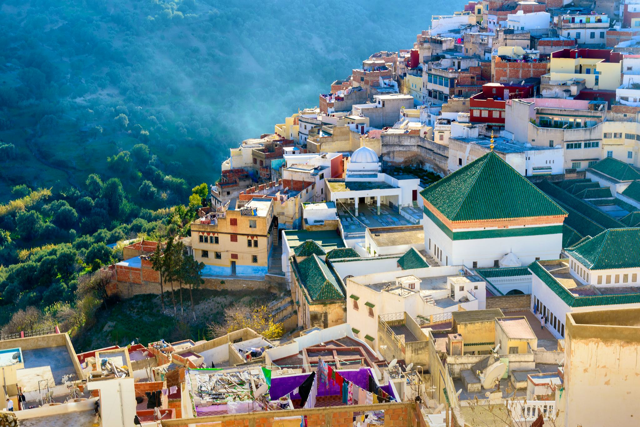 Fez to Volubilis and Moulay Idriss: private day trip