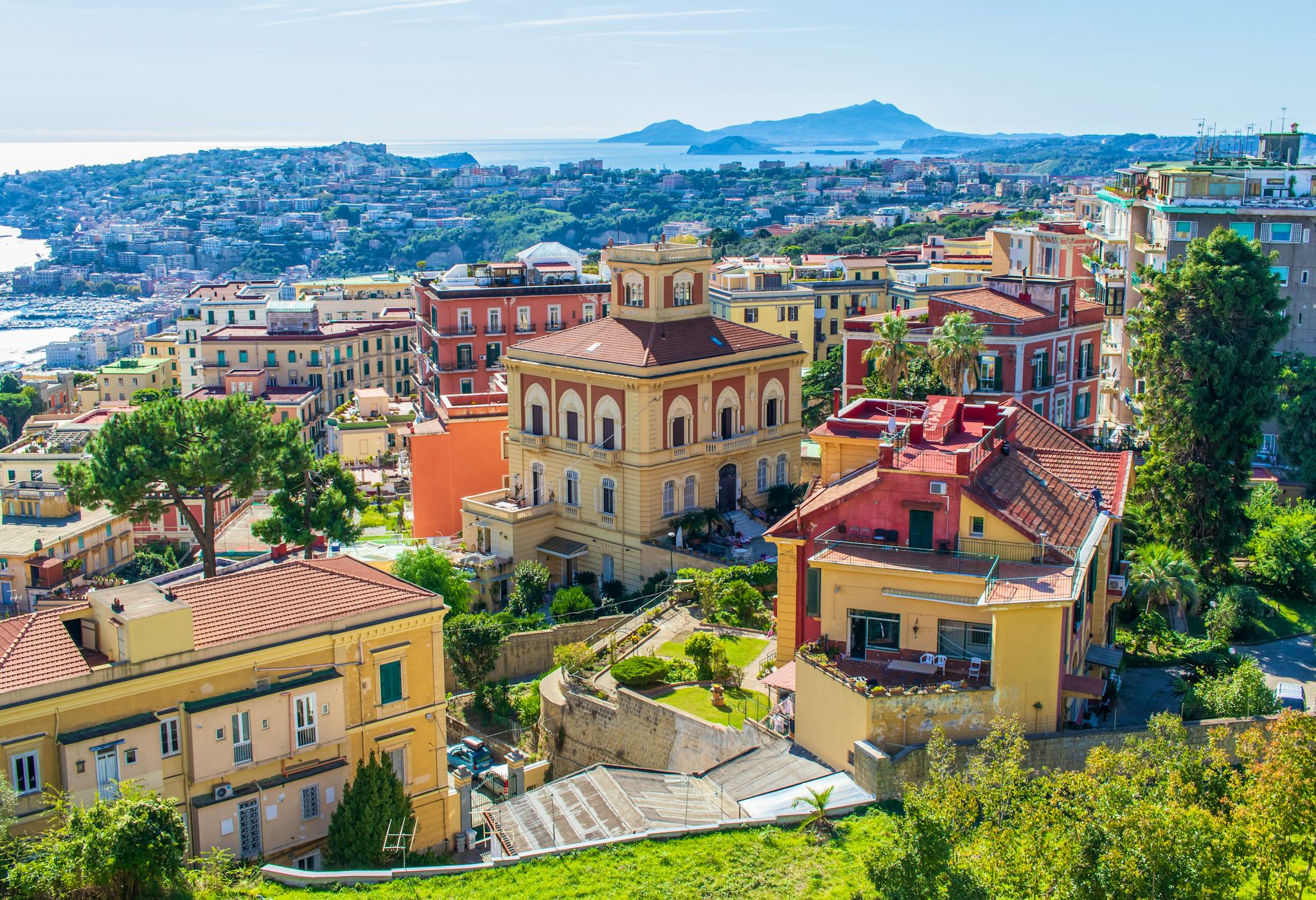 Praiano to Naples: Private day trip