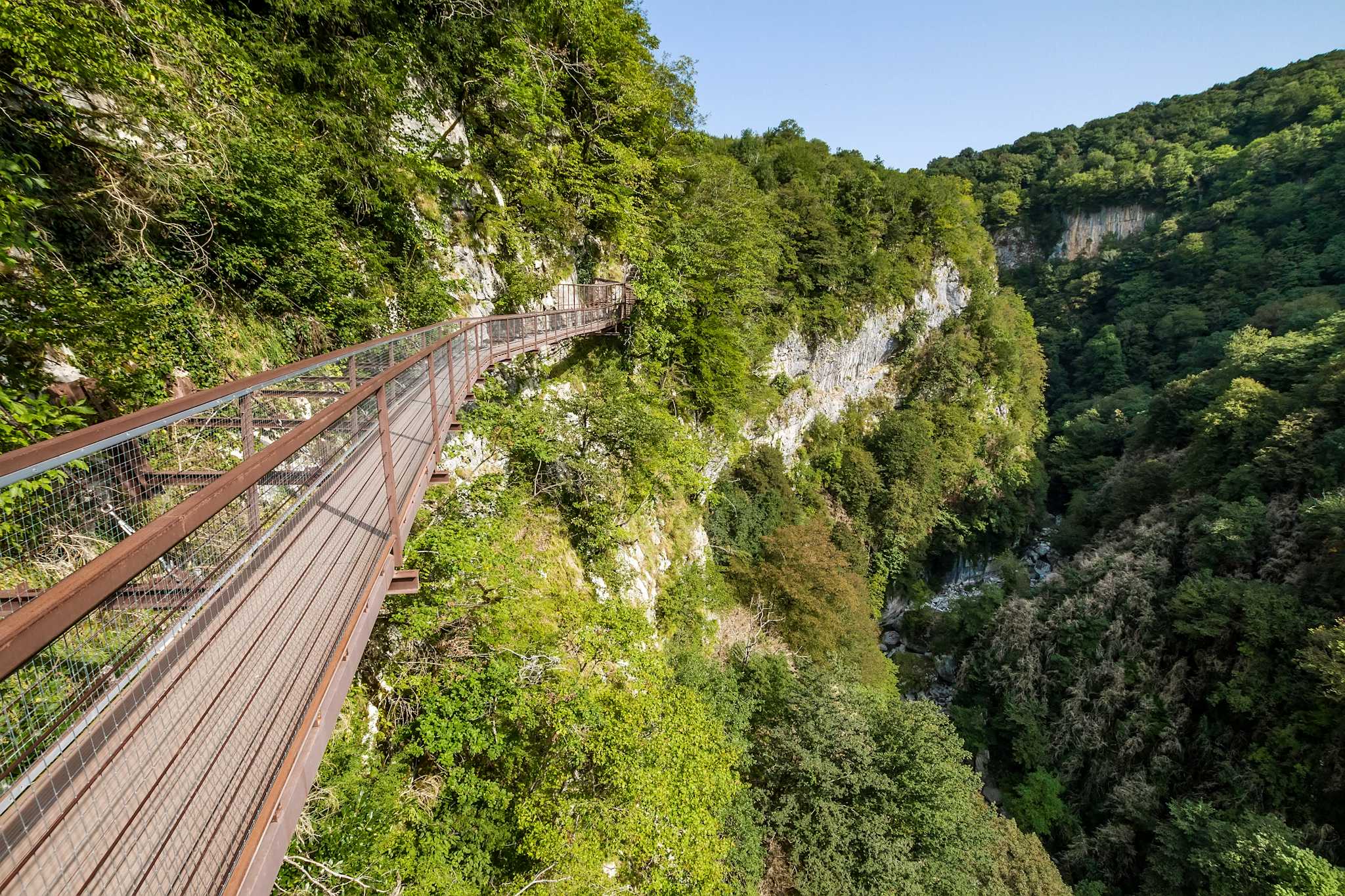 Centre des visiteurs du canyon d'Okatse