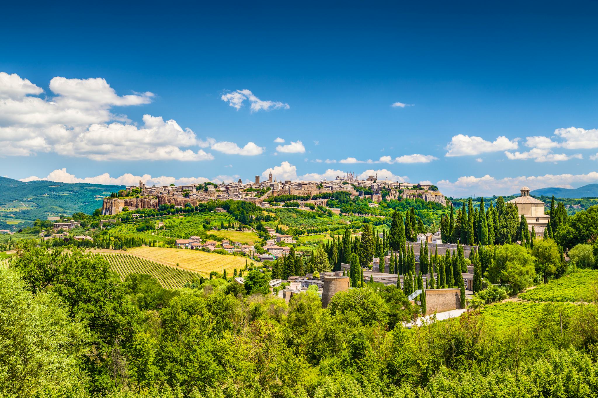 Civitavecchia to Rome and Orvieto: Private day trip