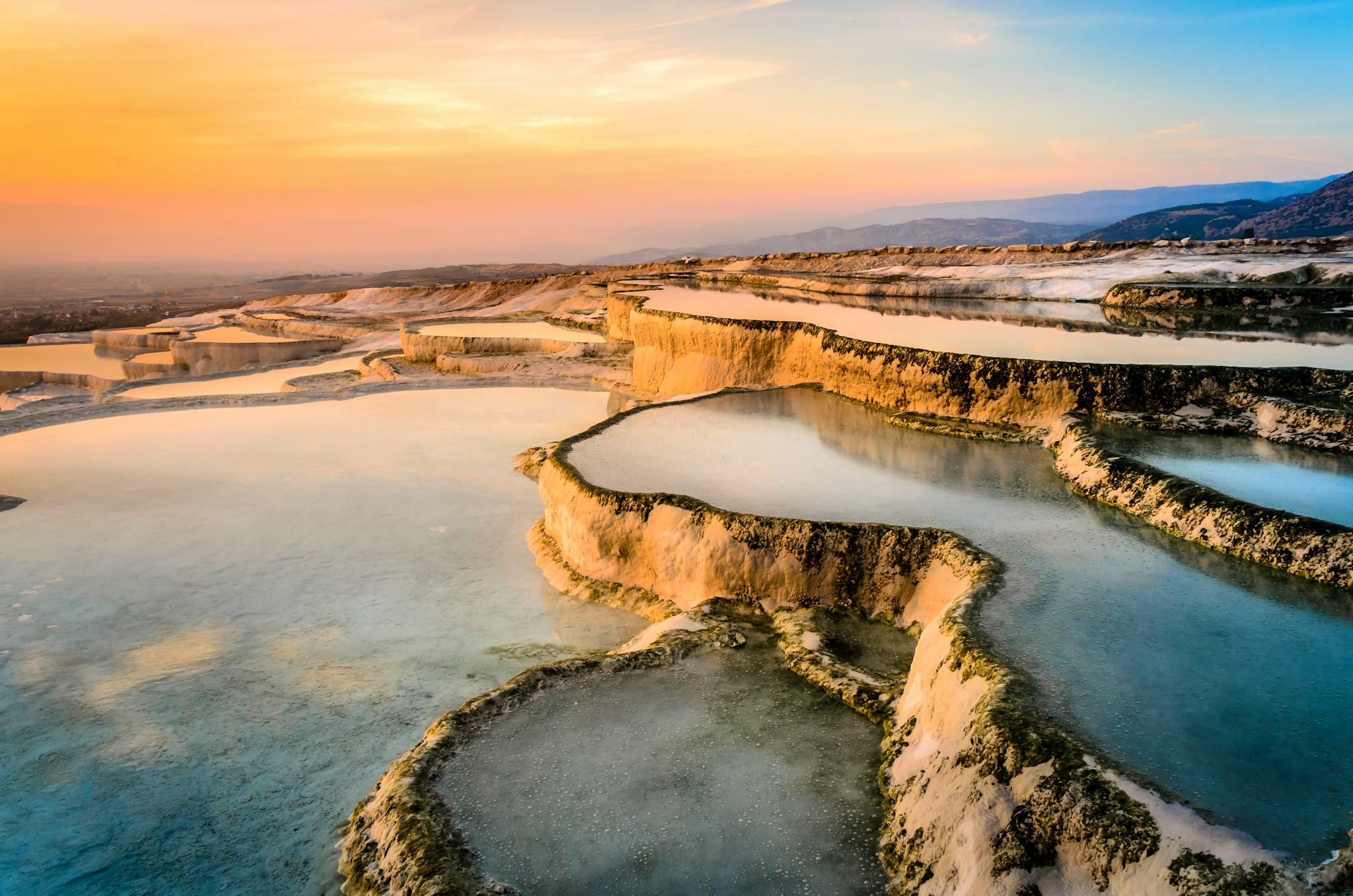 Pamukkale und Hierapolis