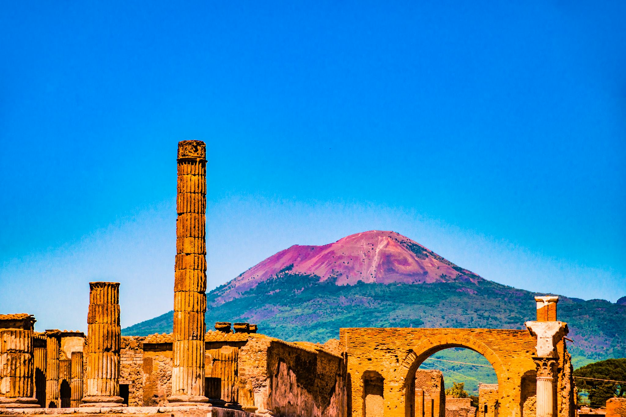 Massa Lubrense to Pompeii: Private day trip