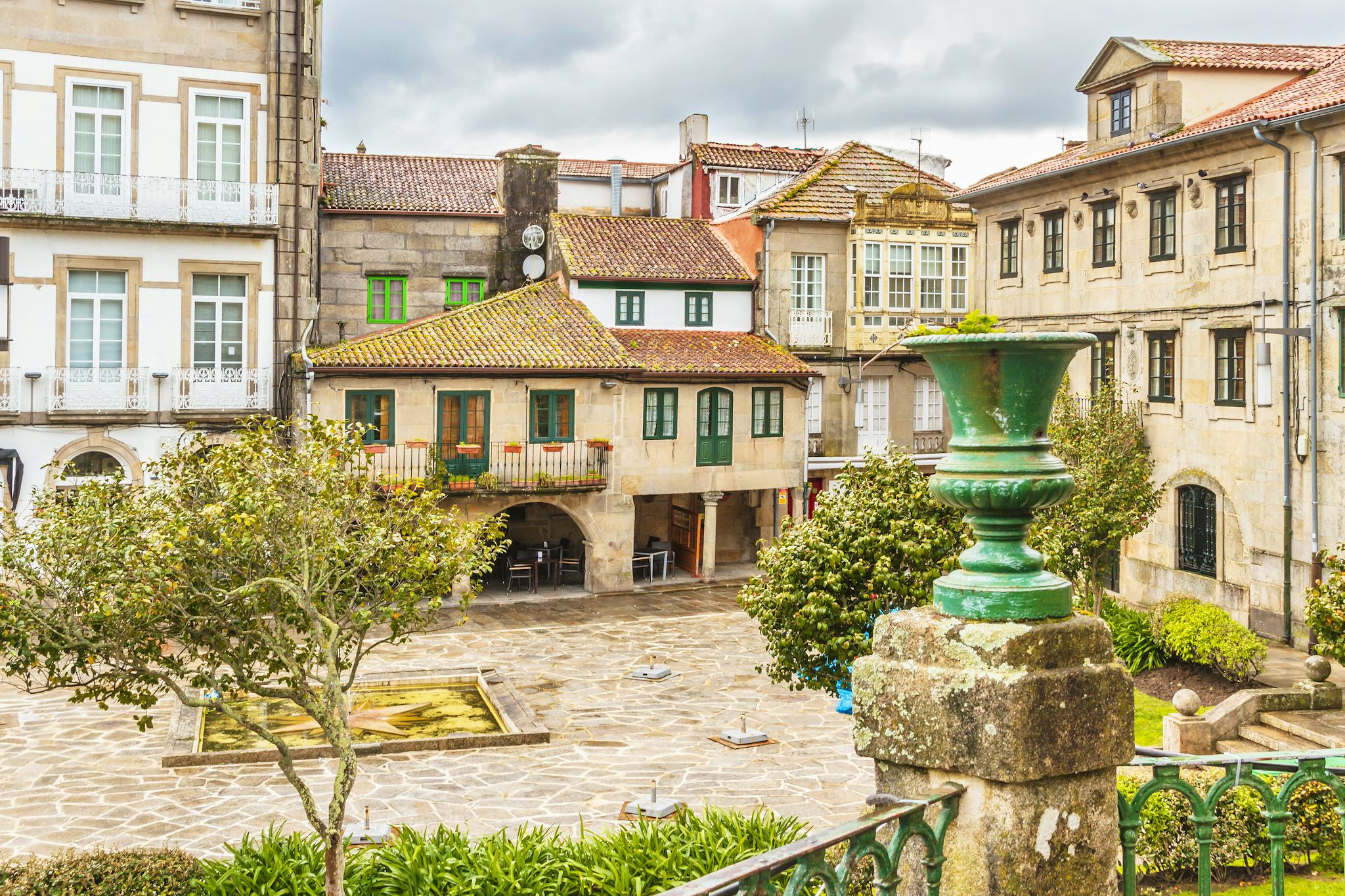 Santiago de Compostela to Pontevedra: Private day trip
