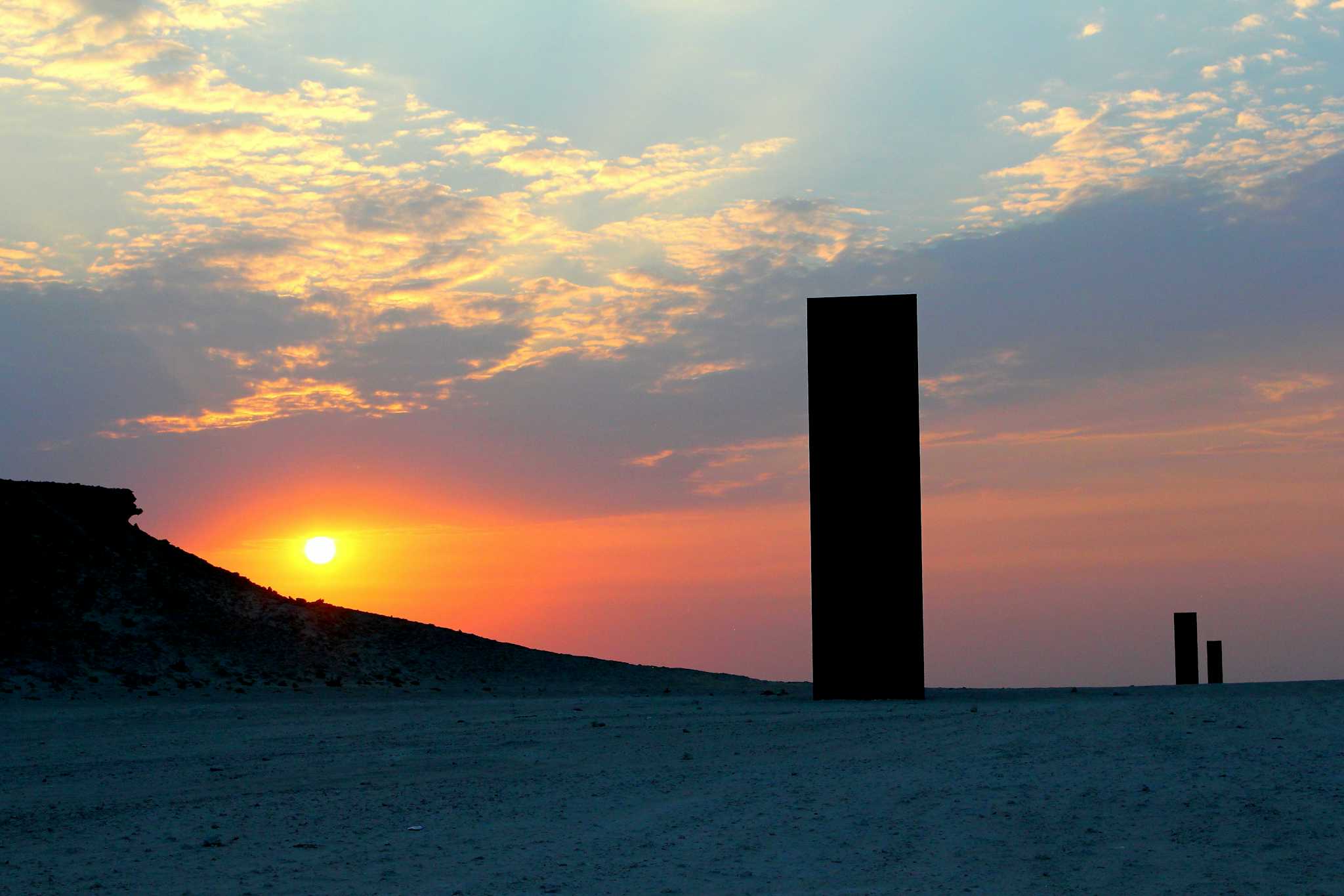 Richard Serra Desert