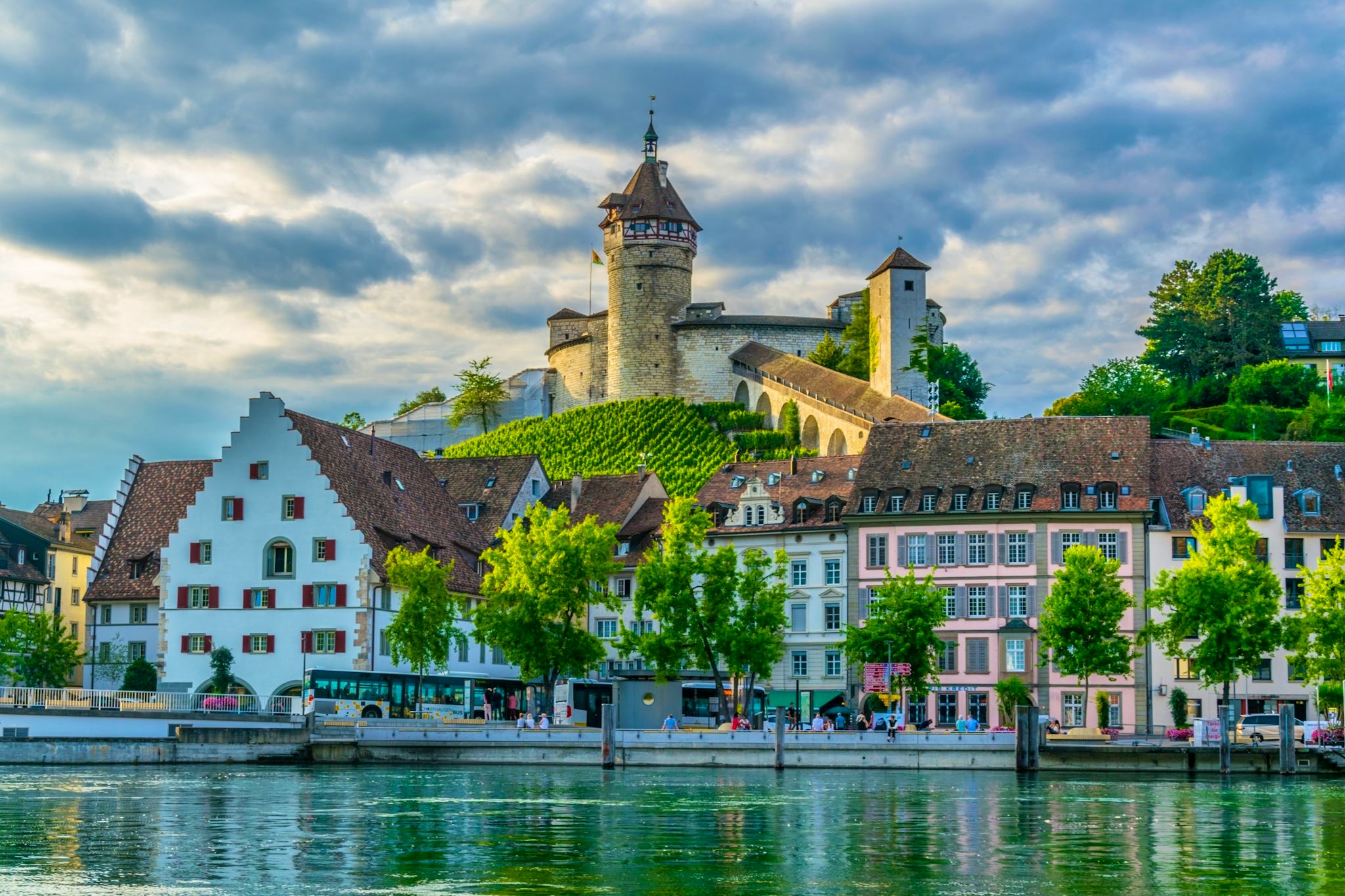 St. Moritz to Chur and Schaffhausen: Private day trip