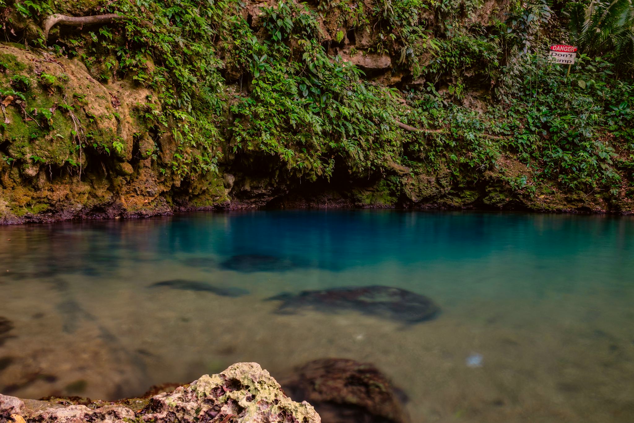 St. Hermans Blue Hole Nationalpark