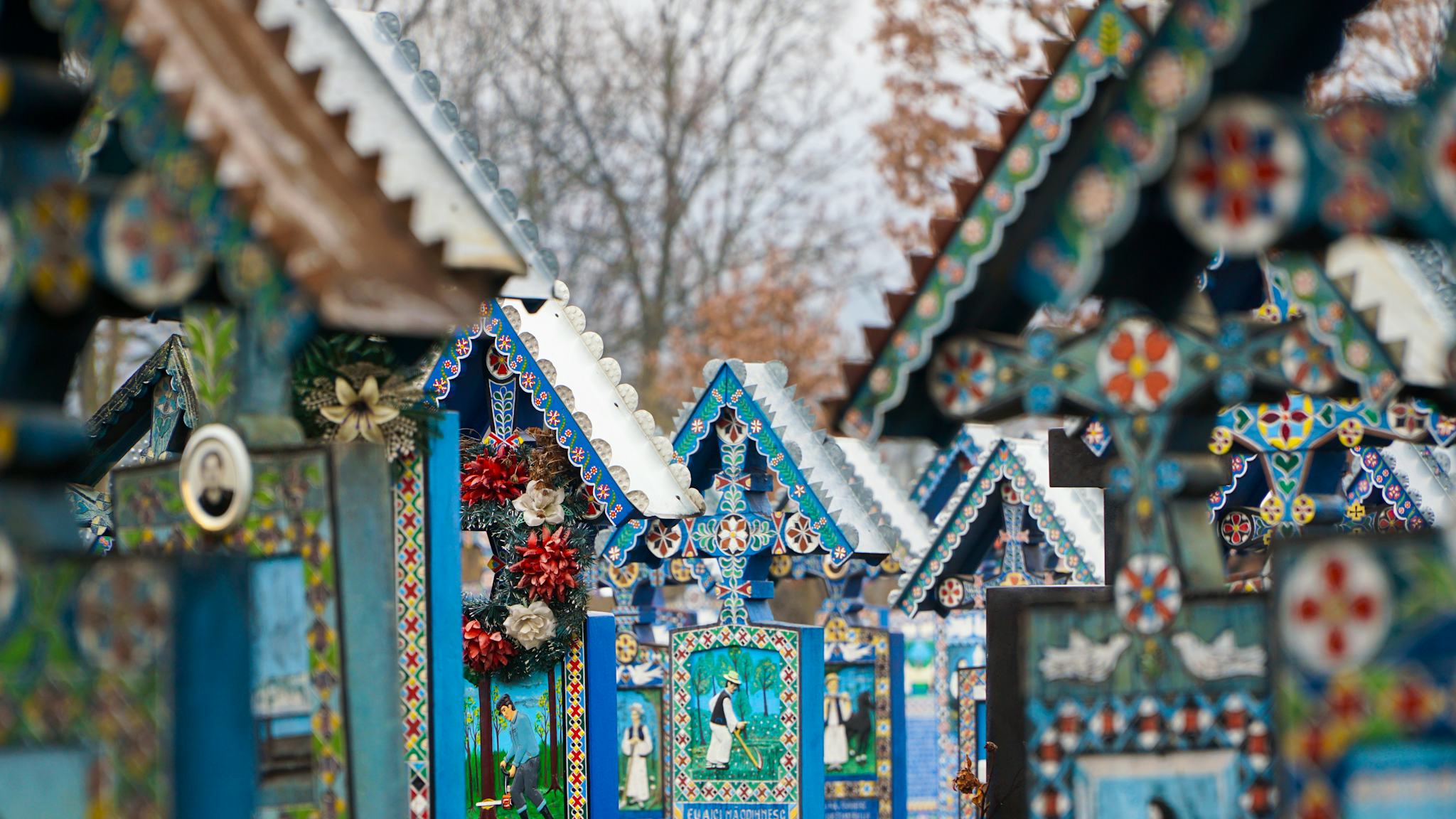 Le cimetière joyeux de Săpânța