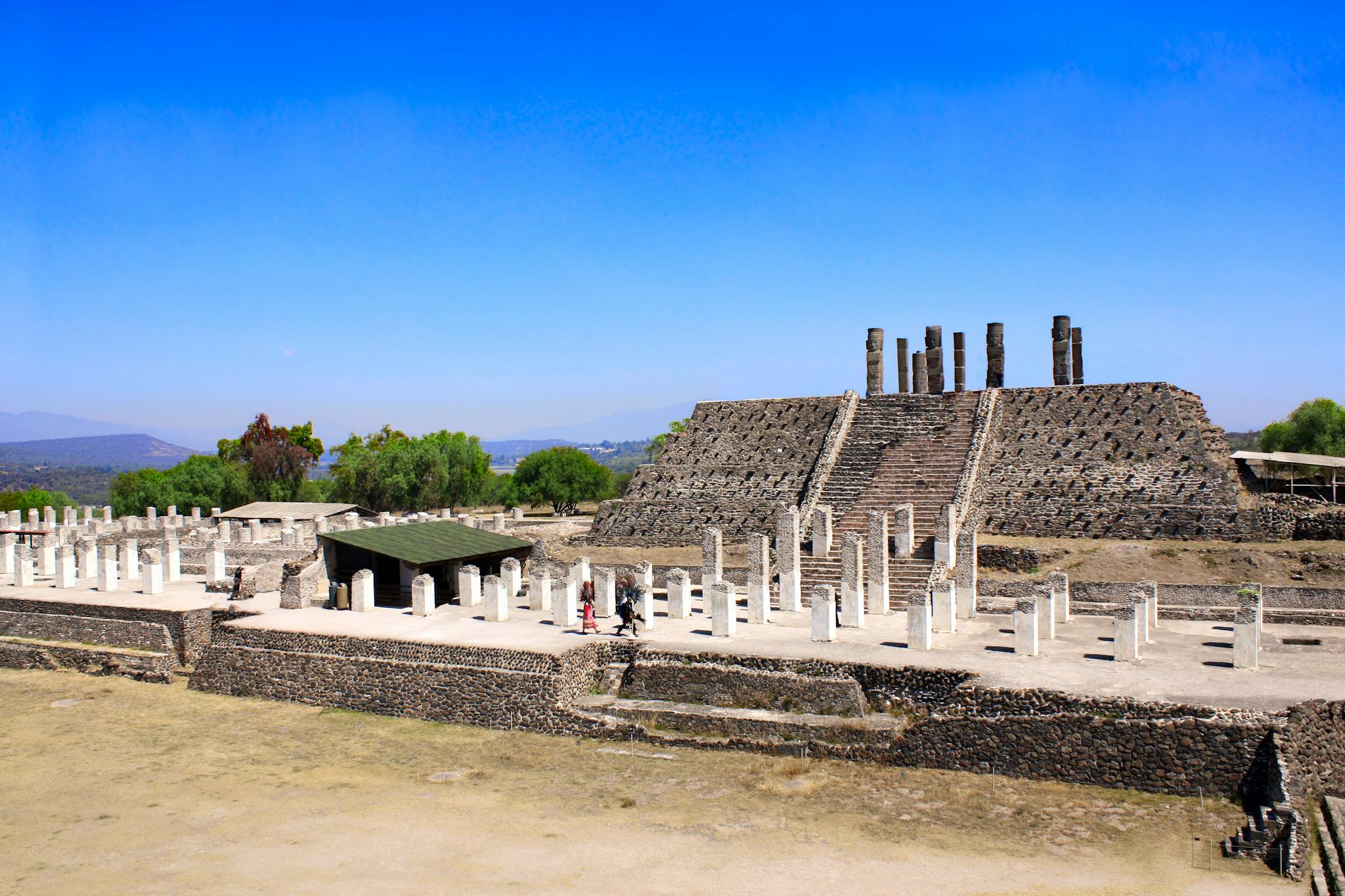 Tula Toltec Archaeological Ruins