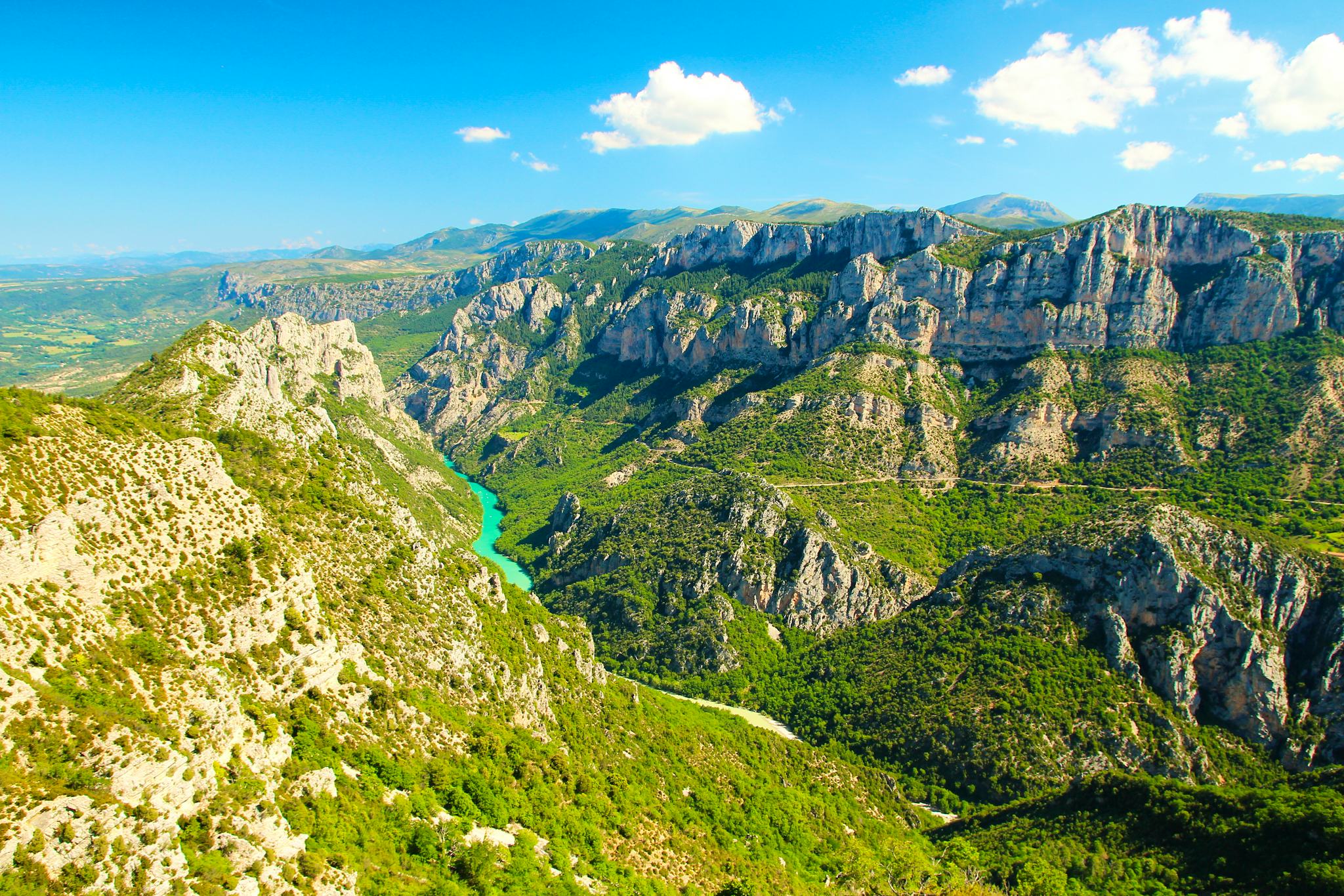 Verdon Gorge - Pont du Galetas